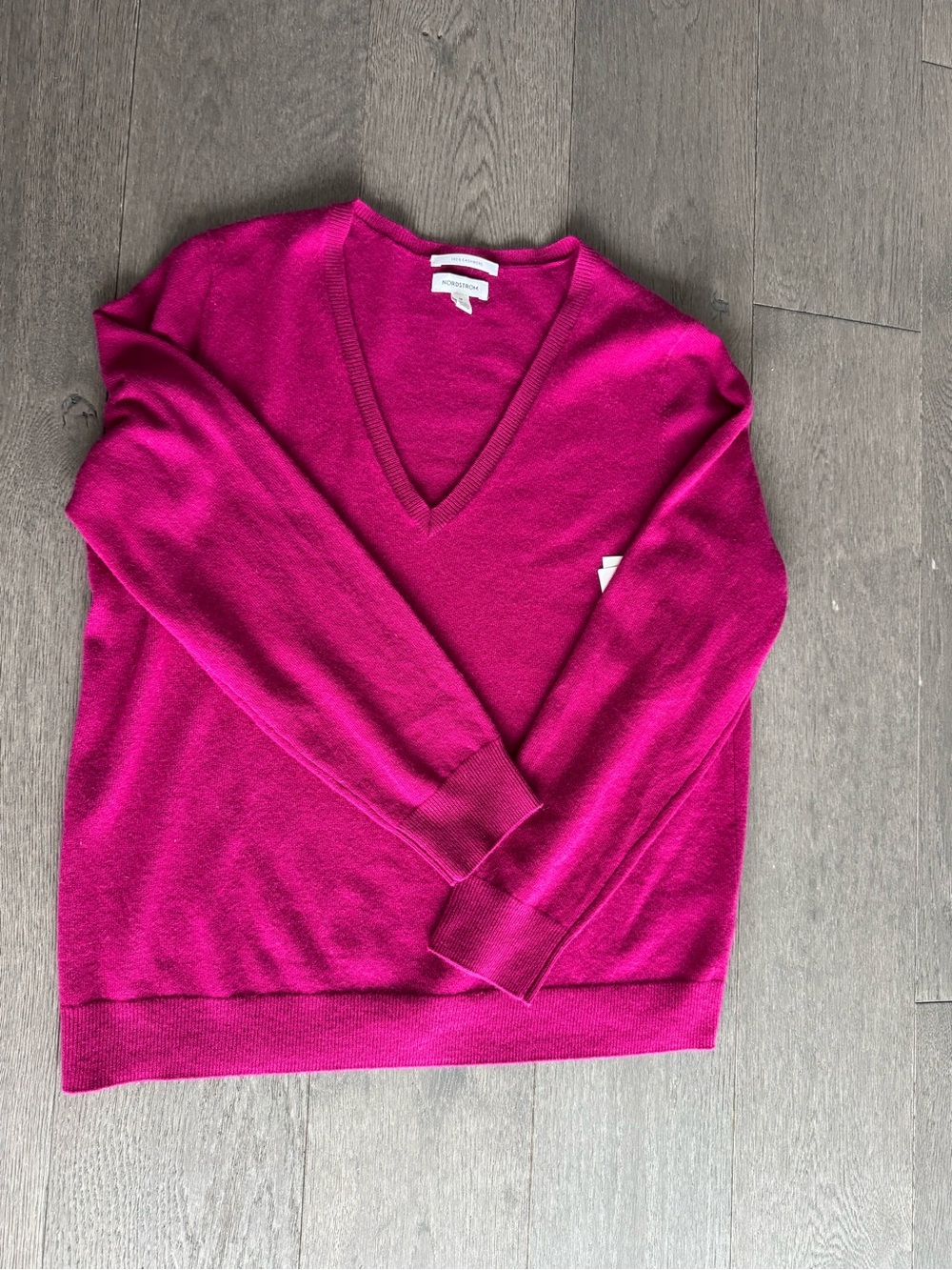 Nordstrom cashmere V-neck  sweater